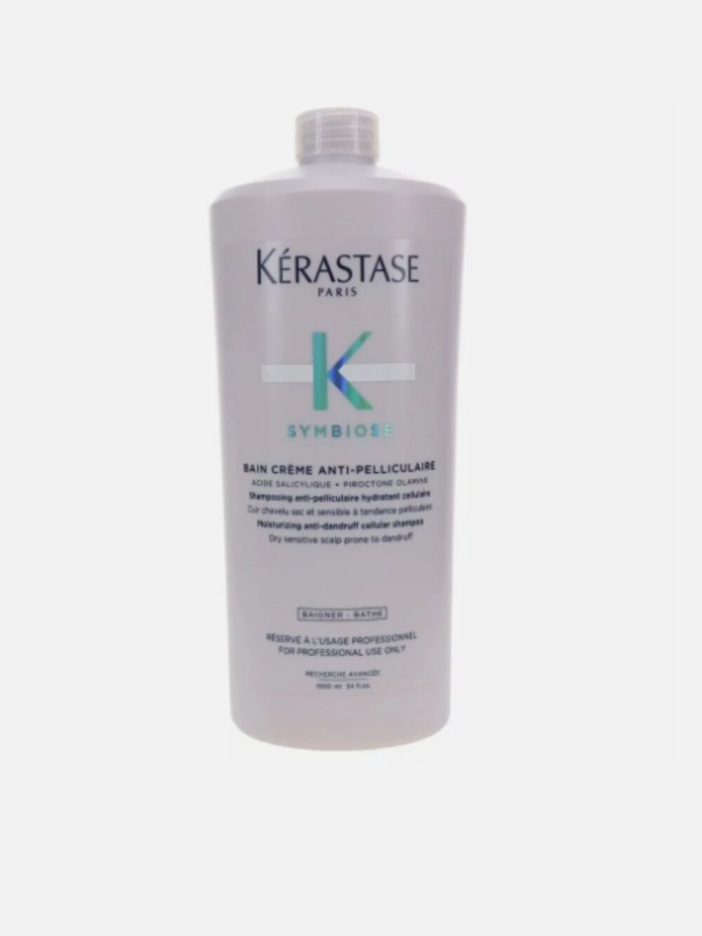 MSRP $116 | Kérastase Symbiose Bain Crème Anti-Dandruff Shampoo 34 oz / 1L - new